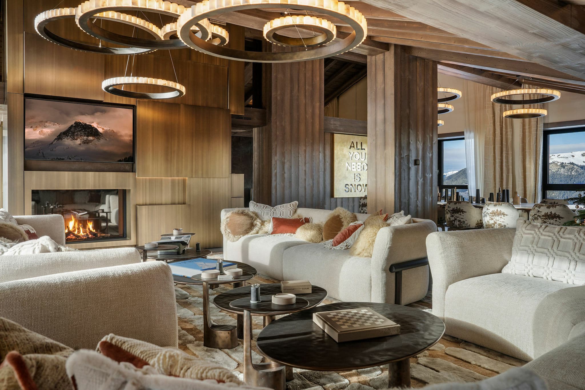 Atmosphère Penthouse in Courchevel 1850 · interior