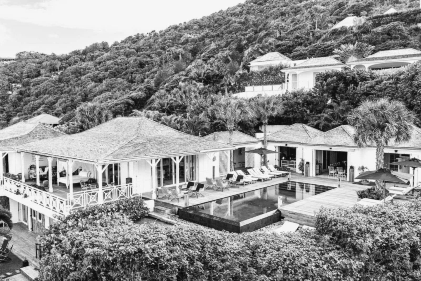 Villa à flanc de colline, Saint-Barthélemy